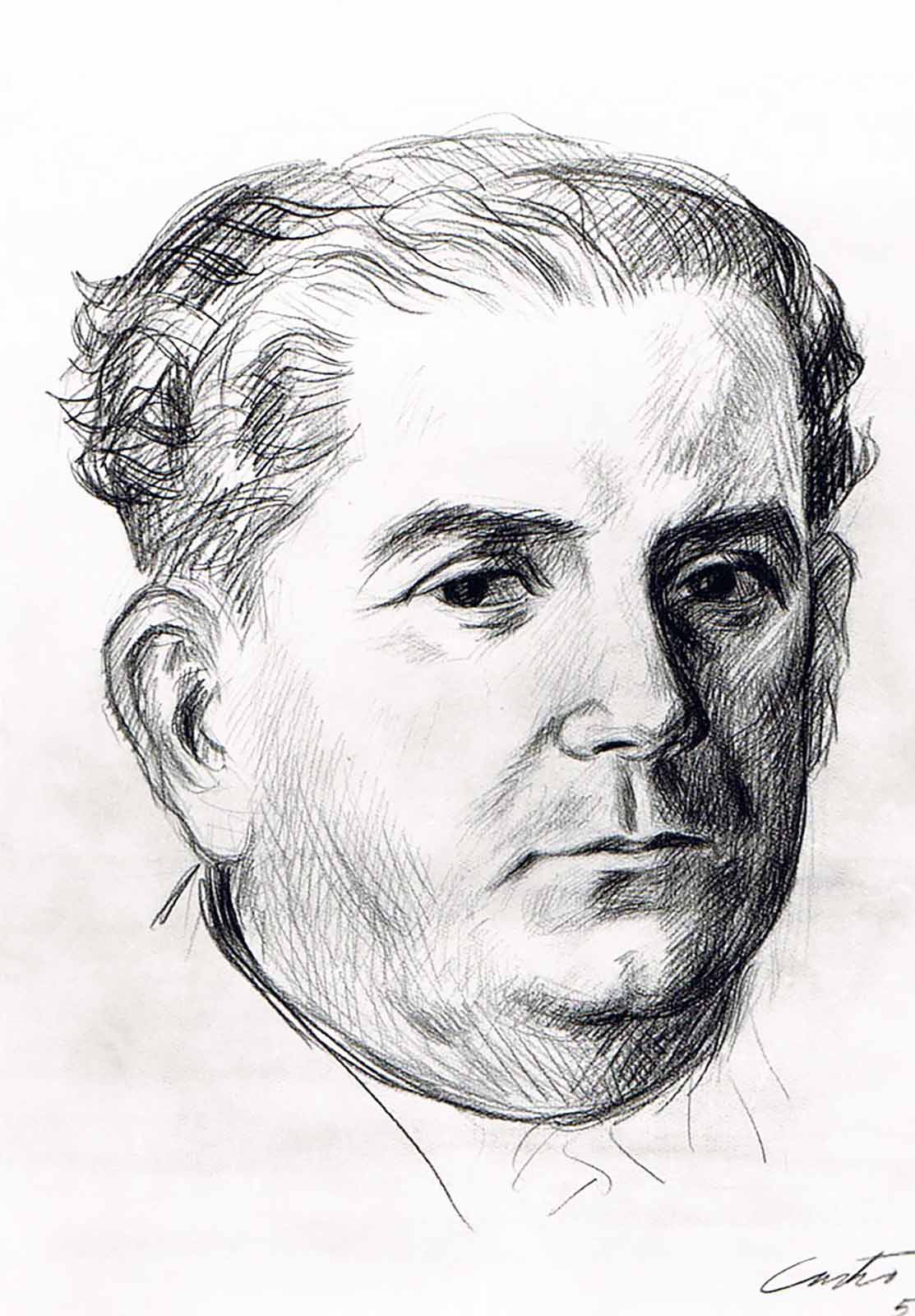Armando de Maria y Campos, 1957. (PMC).