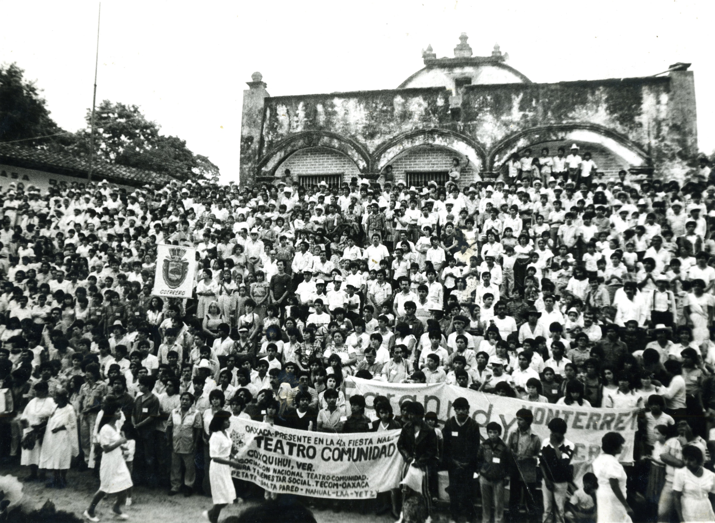 Inauguración, Recepción de grupos, 1987