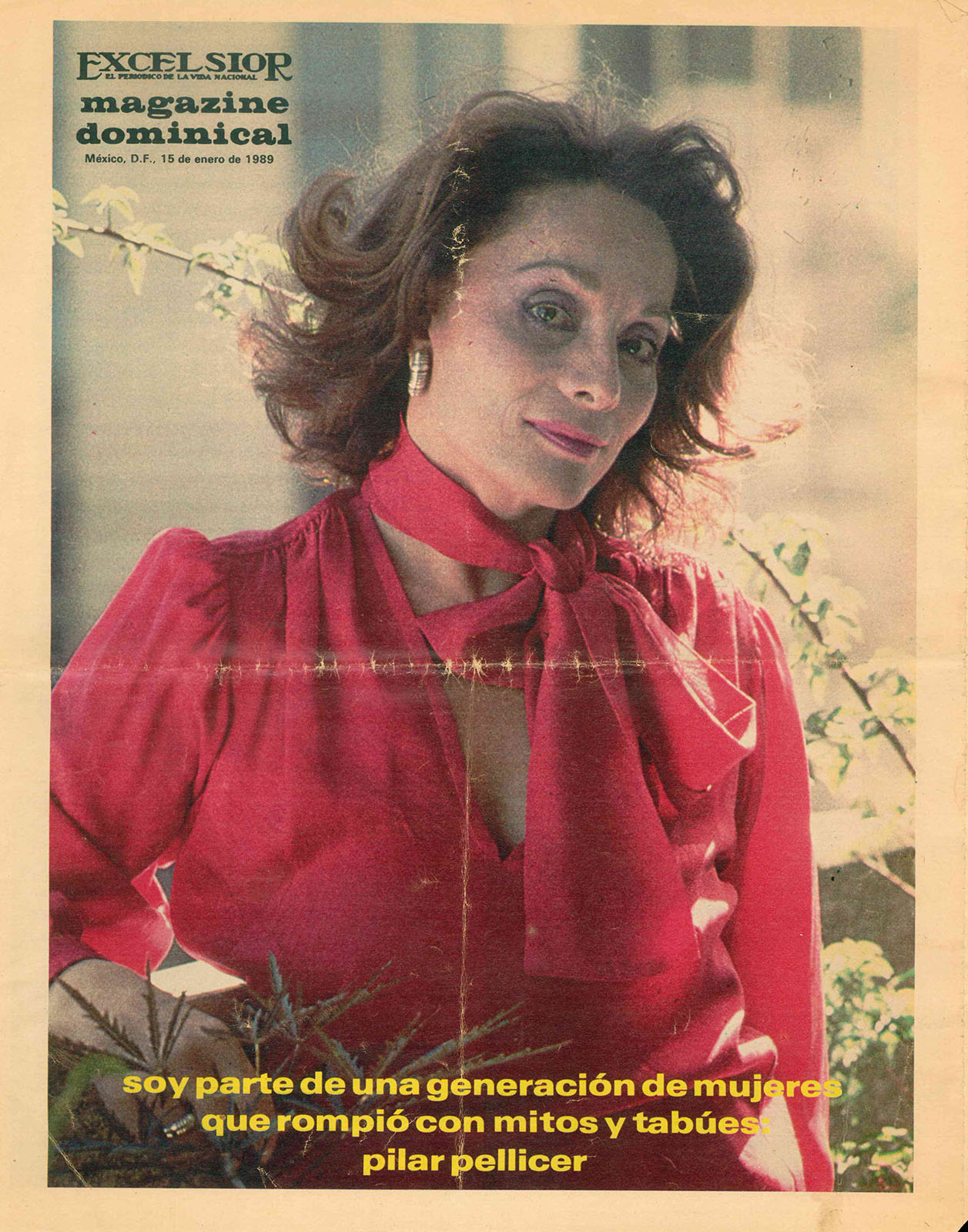 "Abel Avilés Duarte, “Soy parte de una generación de mujeres que rompió con mitos y tabúes: Pilar Pellicer”