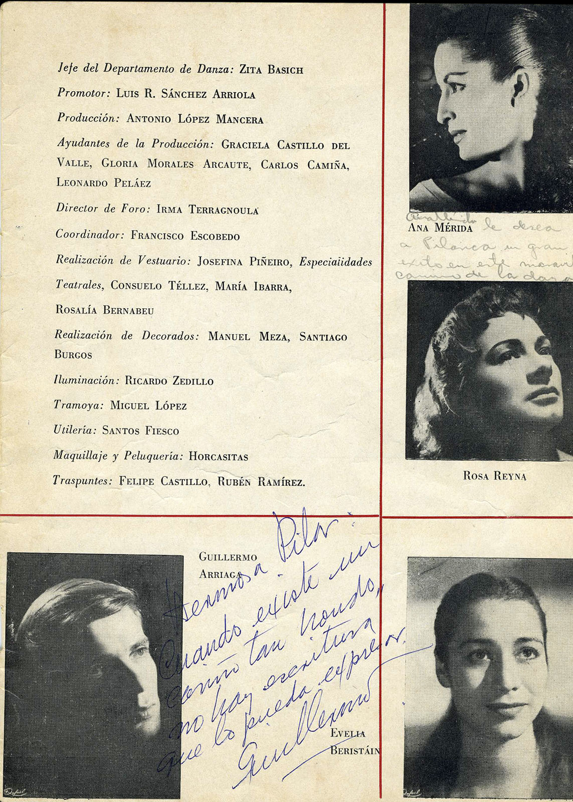 Ballet de Bellas Artes. Temporada de Danza Moderna